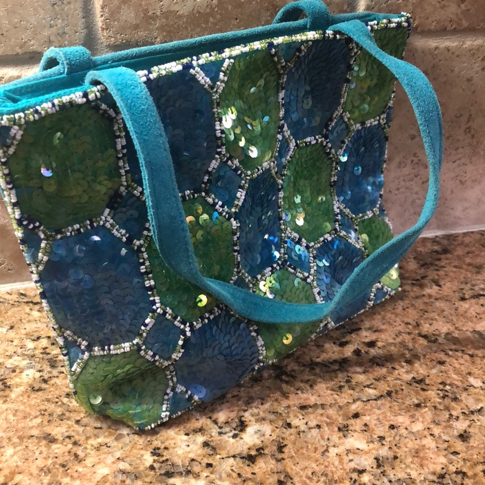 Vintage beaded sequins bag